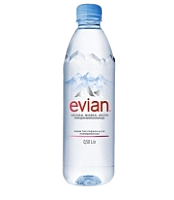 Вода Evian 0,5л. без газа (24 шт в упак)