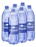 Минеральная вода «Tassay» 1,5 л (6 шт в упак) газ пэт