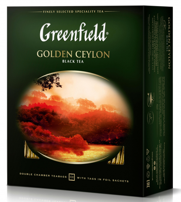 Greenfield Golden Ceylon (100 пак.)