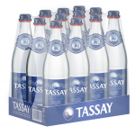 Минеральная вода «Tassay» 0,5 л (12 шт в упак) газ стекло
