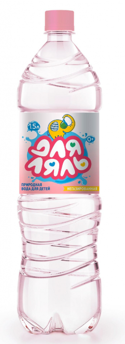 Вода «Для Ляль» детская 1,5 л без газа (6 шт. в упак.)