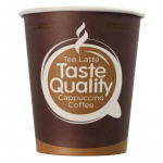 Стакан бумажный 195 мл Taste Quality (коричневый), 100 штук