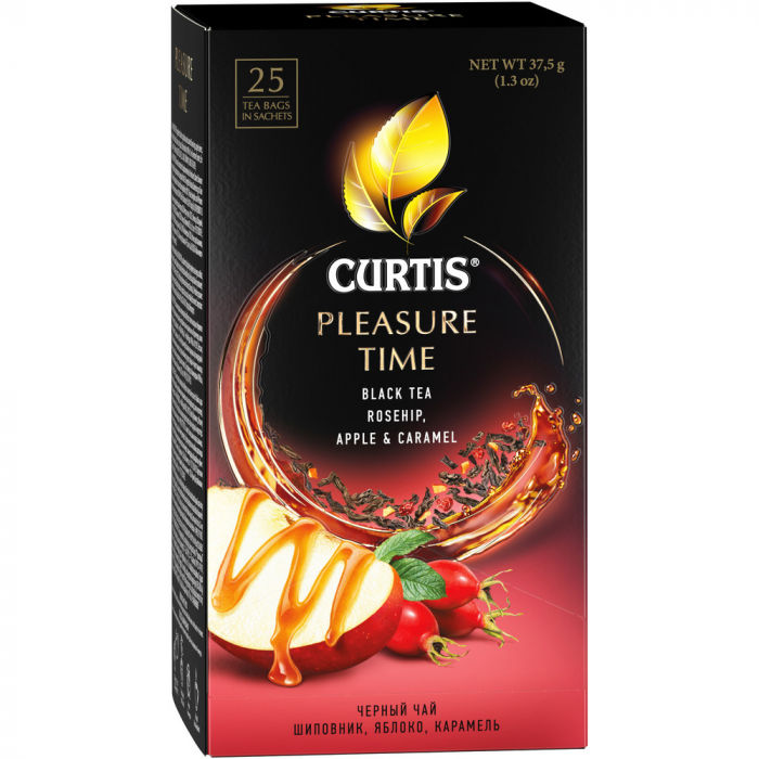 Curtis Pleasure Time (Шиповник - Яблоко - Карамель) (25 пак.)